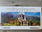 Puzzel Clementoni Neuschwanstein, Ophalen of Verzenden, 500 t/m 1500 stukjes, Gebruikt, Legpuzzel