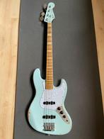 Fender Jazz Bass MIJ Daphne Blue Relic, Muziek en Instrumenten, Snaarinstrumenten | Gitaren | Bas, Ophalen of Verzenden