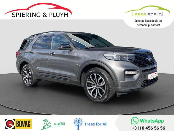 Ford Explorer 3.0 V6 EcoBoost PHEV ST-Line Pano | B&O | 360, Auto's, Ford, Bedrijf, Te koop, Explorer, 360° camera, 4x4, ABS, Achteruitrijcamera
