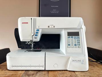 Janome Skyline S3 - Zo goed als nieuw! beschikbaar voor biedingen