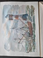 Aquarellen van Reinhold Liebe - Eigendrukken, Antiek en Kunst, Kunst | Tekeningen en Foto's, Ophalen of Verzenden