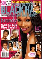 Black Hair Magazine - February 2000 - Brandy - Lil' Kim TLC, Ophalen, Zo goed als nieuw, Muziek, Film of Tv