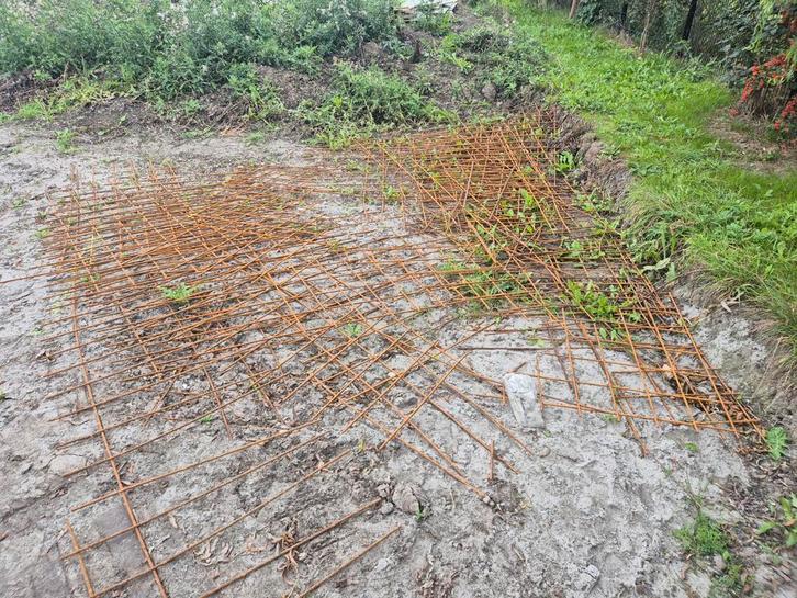 Staalmatten Reststukken - Diverse Afmetingen, Doe-het-zelf en Verbouw, Metalen, Gebruikt, IJzer, Ophalen