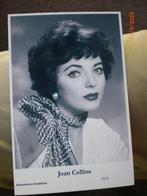 kaart Joan Collins, Ophalen of Verzenden, 1980 tot heden, Ongelopen, Sterren en Beroemdheden