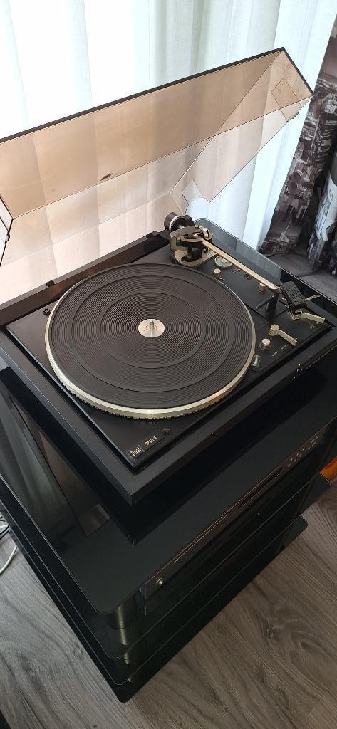 Dual 721 Platenspeler, Audio, Tv en Foto, Platenspelers, Gebruikt, Platenspeler, Dual, Pitch-regelaar, Automatisch, Ophalen