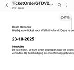 Walibi fright night, Twee personen, Overige soorten, Pretpark