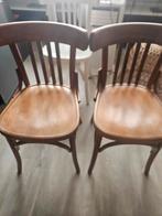 Twee café stoeltjes / vintage, Antiek en Kunst, Curiosa en Brocante, Ophalen of Verzenden
