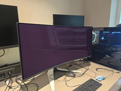 Alienware AW3423DW, Computers en Software, Monitoren, Gebruikt, 151 t/m 200 Hz, DisplayPort, HDMI, Gaming, Ingebouwde speakers