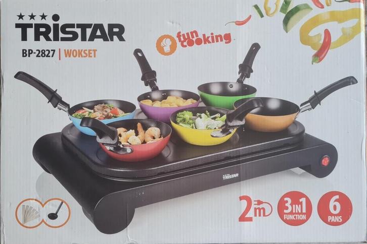 Gourmetstel Nieuw, Witgoed en Apparatuur, Gourmetstellen, Nieuw, 4 t/m 7 personen, Ophalen