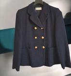 Public wollen mantelpakje donkerblauw maat 42, Kostuum of Pak, Blauw, Maat 42/44 (L), Ophalen of Verzenden