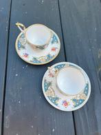 Set van 2 kop en schotels - Royal Duke - Made in England, Ophalen of Verzenden