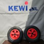 kruiwagenwielen diameter 40 cm  (as diameter: 25 mm ), Tuin en Terras, Kruiwagens, Ophalen, Zo goed als nieuw, Handmatig, Overige Merken