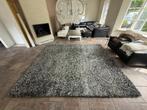 Vloerkleed hoogpolig zwart wit 2.60 x 3.00, Ophalen, Grijs, Modern, tijdloos, 200 cm of meer