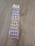 Bagstrap paars/wit gouden details, Ophalen of Verzenden, Nieuw, Wit