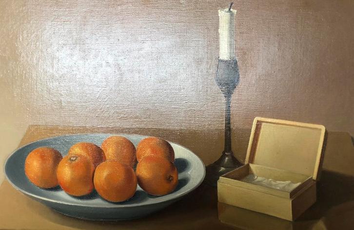 Jan Schonk - Schilderij - Stilleven - Gesigneerd, Antiek en Kunst, Kunst | Schilderijen | Klassiek, Ophalen of Verzenden