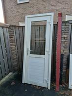 Kunstof kozijn met deur.incl glas, Doe-het-zelf en Verbouw, Kozijnen en Schuifpuien, Kunststof, Deurkozijn, 150 tot 225 cm, Ophalen
