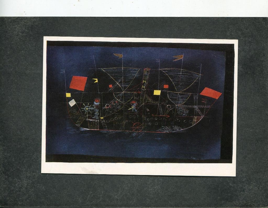 Ansicht Paul Klee - Adventurer Ship, Verzenden, 1980 tot heden, Ongelopen