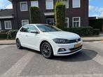 Volkswagen Polo 1.0 TSI 95pk 2019 Wit, Auto's, Voorwielaandrijving, USB, Zwart, 95 pk