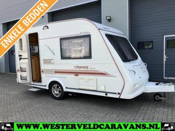 Lichtgewicht Elddis Odyssey 380 inclusief MOVER & LU beschikbaar voor biedingen
