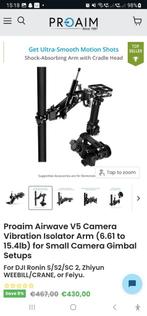 Proaim Airwave V5 camera schok arm, Ophalen of Verzenden, Nieuw