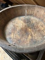 Olijfbak groot, Huis en Inrichting, Woonaccessoires | Schalen en Manden, Ophalen, Schaal, Rond, Zo goed als nieuw
