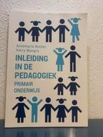 Boek inleiding in de pedagogiek, Ophalen of Verzenden, Beta, Nieuw, HBO