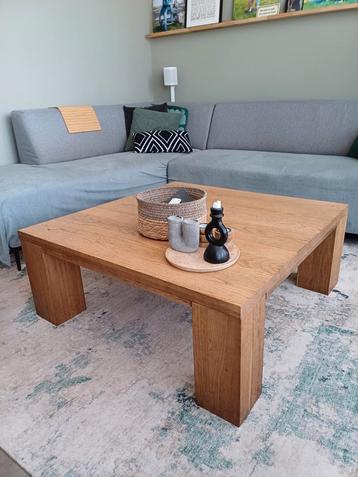 Salontafel gestoomd eiken  beschikbaar voor biedingen