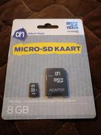 Nieuwe AH Micro-SD Kaart 8GB, Audio, Tv en Foto, Fotografie | Geheugenkaarten, 8 GB, Nieuw, Ophalen of Verzenden, MicroSD