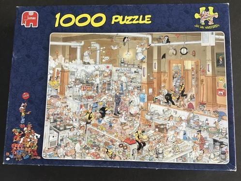 Jan van Haasteren Puzzel The Kitchen 1000 stukjes, Hobby en Vrije tijd, Denksport en Puzzels, Legpuzzel, 500 t/m 1500 stukjes