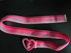 5x
 Schattige Roze Meisjesriem met Hartgesp & Steentjes, Ophalen of Verzenden