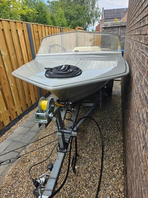Skibsplast sportsmann 14  (Speedboot) PRIJS VERLAAGD!, Watersport en Boten, Speedboten, Gebruikt, 3 tot 6 meter, Benzine, Minder dan 70 pk