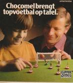 retro reclame 1981 Nutricia Chocomel frisdrank voetbalspel, Verzenden, Overige typen