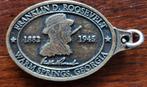 Vintage FDR Sleutelhanger - Warm Springs, Ophalen of Verzenden, Gebruikt, Stad of Land