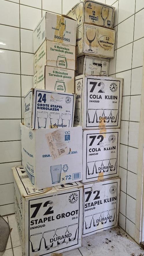 glazen/ glaswerk horeca - durobor, Huis en Inrichting, Keuken | Servies, Gebruikt, Glas of Glazen, Overige stijlen, Glas, Ophalen