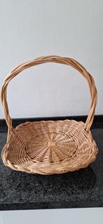 Rieten Mand voor Bloemen Tijdschriften kranten, oogstmand, Ophalen, Gebruikt, Mand, Riet