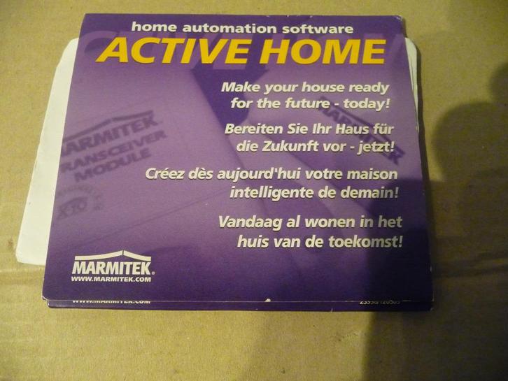 Marmitek aktive home automatisering cd-rom Verzending kan, Hobby en Vrije tijd, Elektronica-componenten, Nieuw, Ophalen
