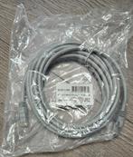 12x Grijze 5M U/UTP CAT6A patchk. snagless RJ45, Ophalen of Verzenden, Nieuw