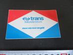 sticker NS Trans Vakantiereizen meer reis voor uw geld, Verzamelen, Stickers, Ophalen, Zo goed als nieuw, Bedrijf of Vereniging