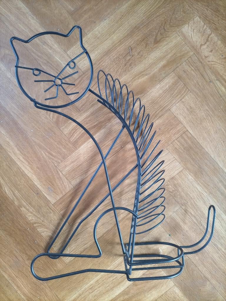 Rek voor cd's of boekjes Kat, Huis en Inrichting, Woonaccessoires | Cd- en Dvd-rekken, Ophalen, Cd's