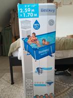 Bestway zwembad rechthoek, Tuin en Terras, Zwembaden, Ophalen of Verzenden, Zo goed als nieuw, 200 tot 400 cm, Rechthoekig