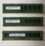 3x 4GB Ram modules DDR3, Computers en Software, RAM geheugen, 1333 MHz, 8 GB, DDR3, Ophalen of Verzenden