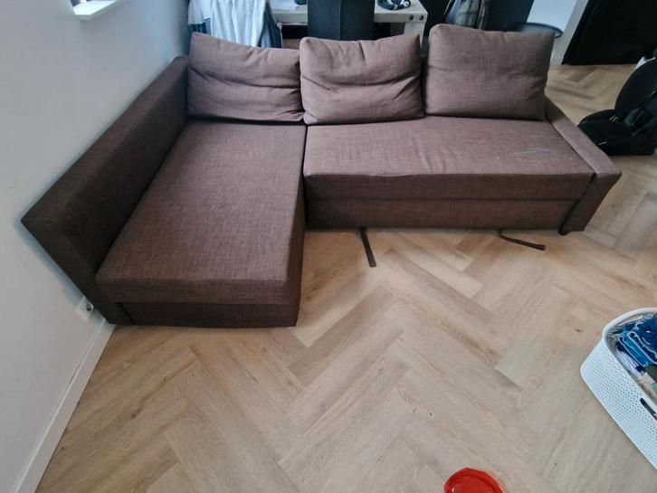 IKEA FRIHETEN Hoekbank Slaapbank, Huis en Inrichting, Banken | Bankstellen, Vierpersoons of meer, Ophalen of Verzenden