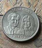 Verloving Willem Alexander & Maxima, Postzegels en Munten, Penningen en Medailles, Ophalen of Verzenden, Overige materialen, Nederland