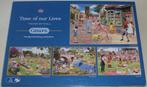 Puzzel *** TIME OF OUR LIVES *** 4x 500 stukjes Gibsons, Ophalen of Verzenden, 500 t/m 1500 stukjes, Zo goed als nieuw, Legpuzzel