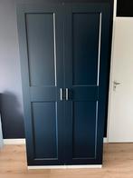 Pax kast, Ikea, donkerblauw wit, kledingkast grimo, Huis en Inrichting, Kasten | Kledingkasten, Ophalen, 200 cm of meer, 50 tot 100 cm