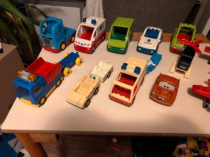 Duplo Voertuigen - Diverse & Vintage, Kinderen en Baby's, Speelgoed | Duplo en Lego, Gebruikt, Duplo, Losse stenen, Ophalen of Verzenden