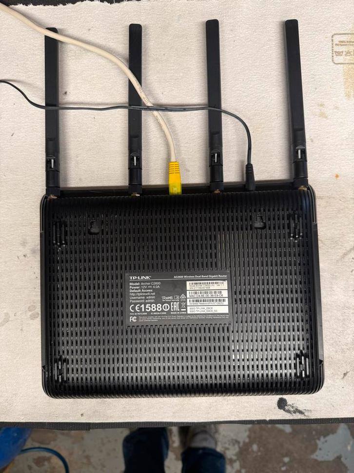 TP-Link Router - Betrouwbaar en Snel!, Computers en Software, Routers en Modems, Gebruikt, Router, Ophalen