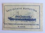 N.V. Terschellinger Stoomboot Mij   (Friesland), Ophalen of Verzenden