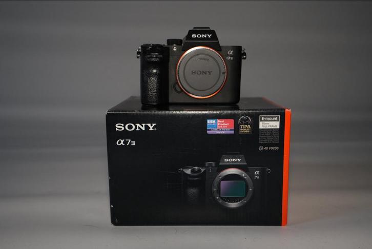 Sony A7 III Body - Full Frame Topcamera!, Audio, Tv en Foto, Fotocamera's Digitaal, Gebruikt, Spiegelreflex, Sony, Geen optische zoom