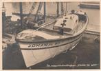 motor strandreddingboot johan de witt in alkmaar gebouwd, Verzenden, 1940 tot 1960, Ongelopen, Noord-Holland